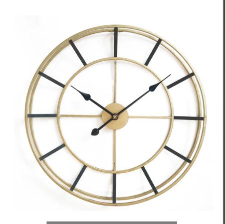 Modern Trendy Wall Clocks For Living Room